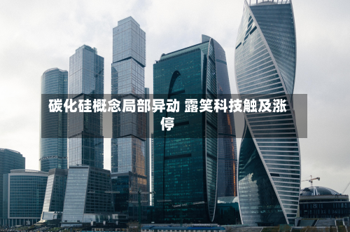碳化硅概念局部异动 露笑科技触及涨停-第2张图片