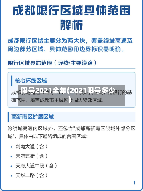 限号2021全年(2021限号多少)-第3张图片