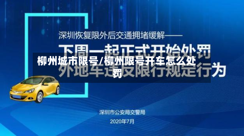 柳州城市限号/柳州限号开车怎么处罚
