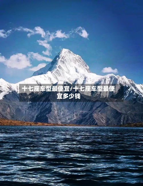 十七座车型最便宜/十七座车型最便宜多少钱-第2张图片