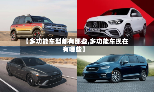 【多功能车型都有那些,多功能车现在有哪些】-第2张图片