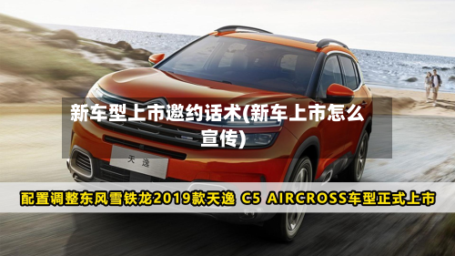 新车型上市邀约话术(新车上市怎么宣传)-第3张图片