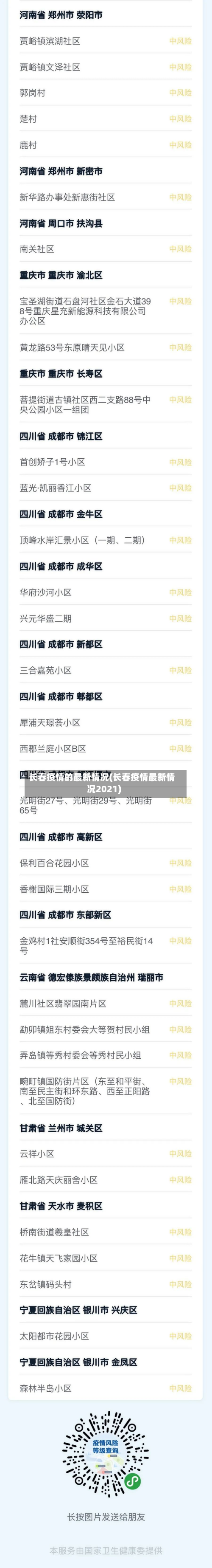 长春疫情的最新情况(长春疫情最新情况2021)-第3张图片