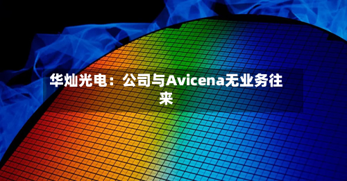 华灿光电：公司与Avicena无业务往来