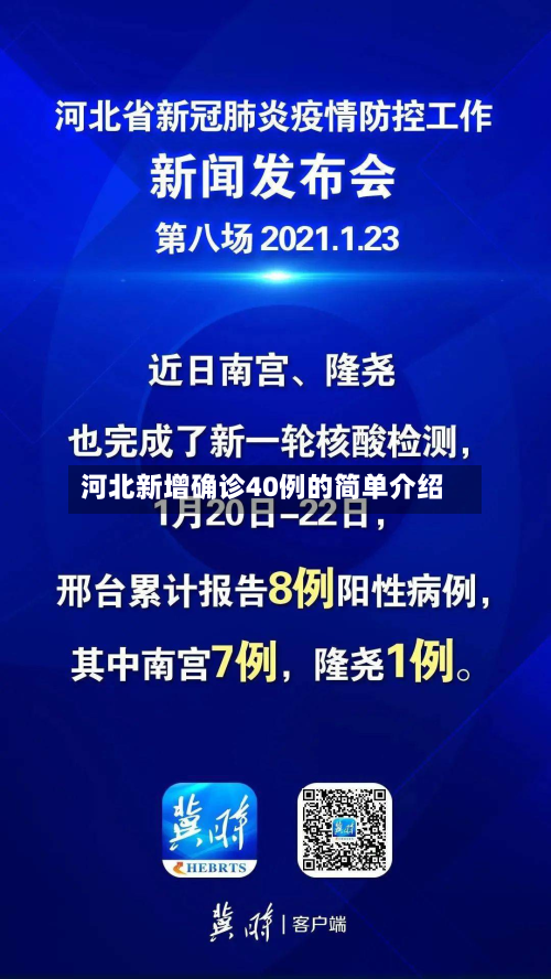 河北新增确诊40例的简单介绍-第2张图片