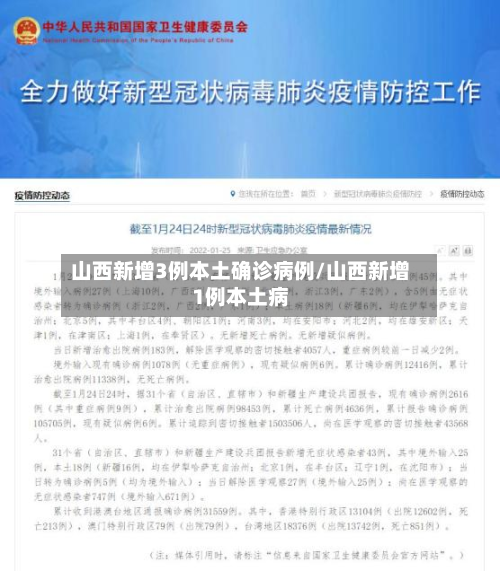 山西新增3例本土确诊病例/山西新增1例本土病-第3张图片