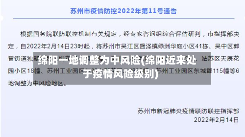 绵阳一地调整为中风险(绵阳近来处于疫情风险级别)-第2张图片