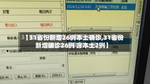 【31省份新增26例本土确诊,31省份新增确诊26例 含本土2例】