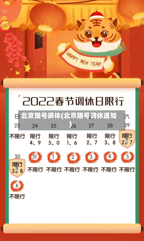 北京限号调休(北京限号调休通知)-第3张图片