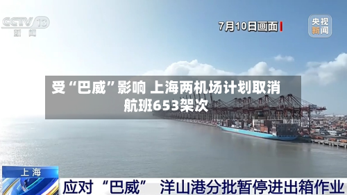 受“巴威”影响 上海两机场计划取消航班653架次