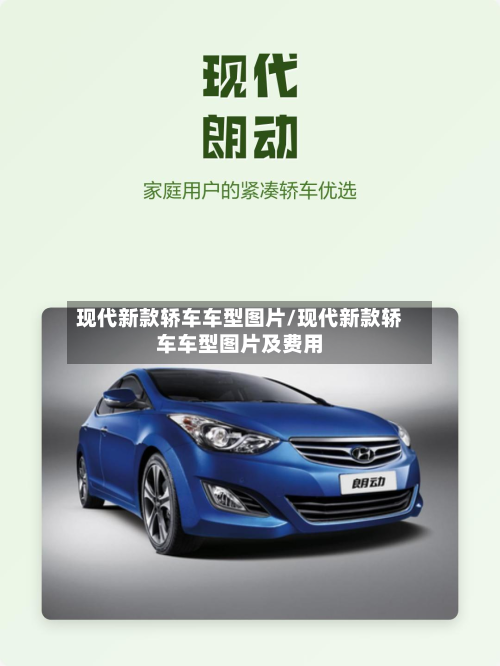 现代新款轿车车型图片/现代新款轿车车型图片及费用