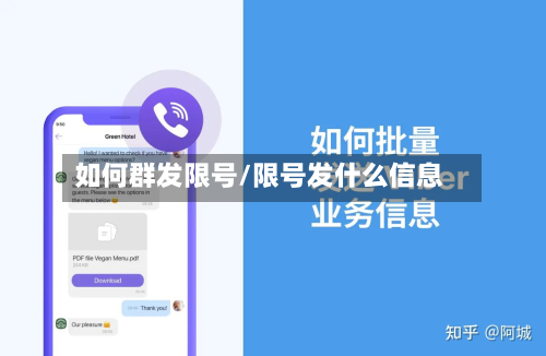 如何群发限号/限号发什么信息