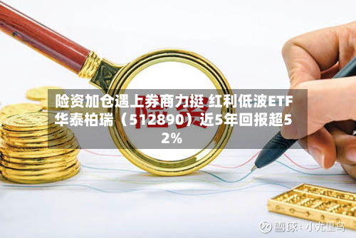 险资加仓遇上券商力挺 红利低波ETF华泰柏瑞（512890）近5年回报超52%