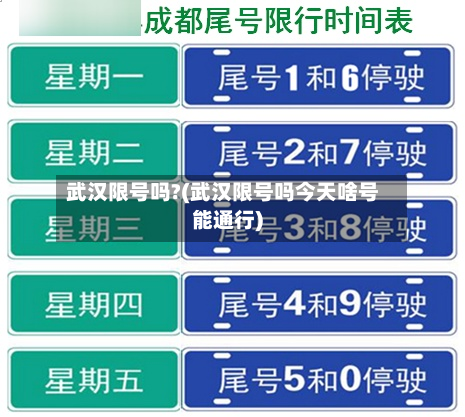 武汉限号吗?(武汉限号吗今天啥号能通行)