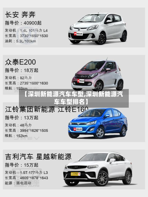 【深圳新能源汽车车型,深圳新能源汽车车型排名】