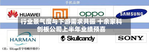 行业景气度与下游需求共振 十余家科创板公司上半年业绩预喜