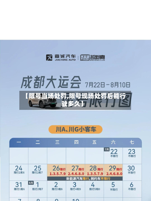 【限号当场处罚,限号现场处罚后能行驶多久】