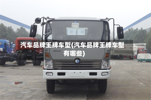 汽车品牌王牌车型(汽车品牌王牌车型有哪些)-第2张图片