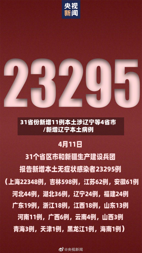 31省份新增11例本土涉辽宁等4省市/新增辽宁本土病例-第3张图片