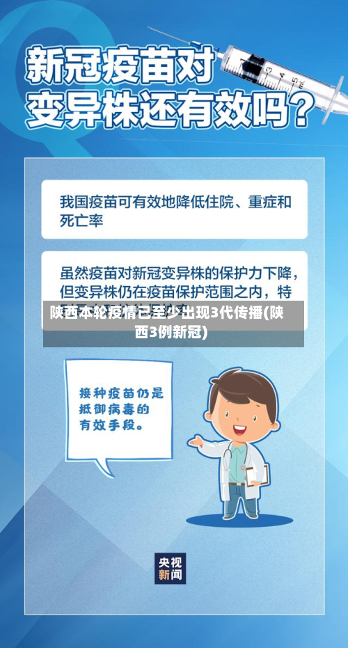 陕西本轮疫情已至少出现3代传播(陕西3例新冠)