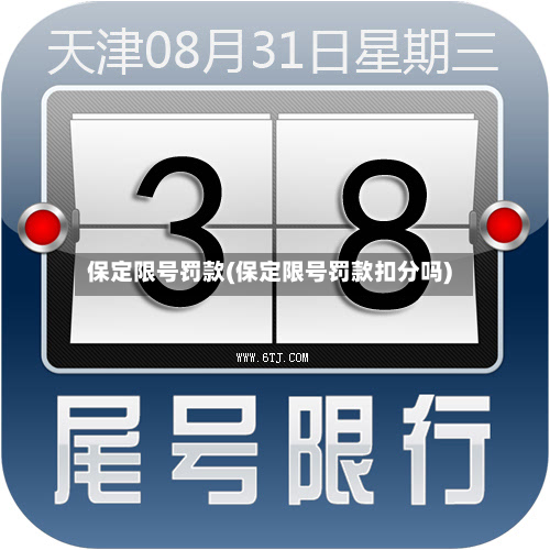 保定限号罚款(保定限号罚款扣分吗)-第2张图片