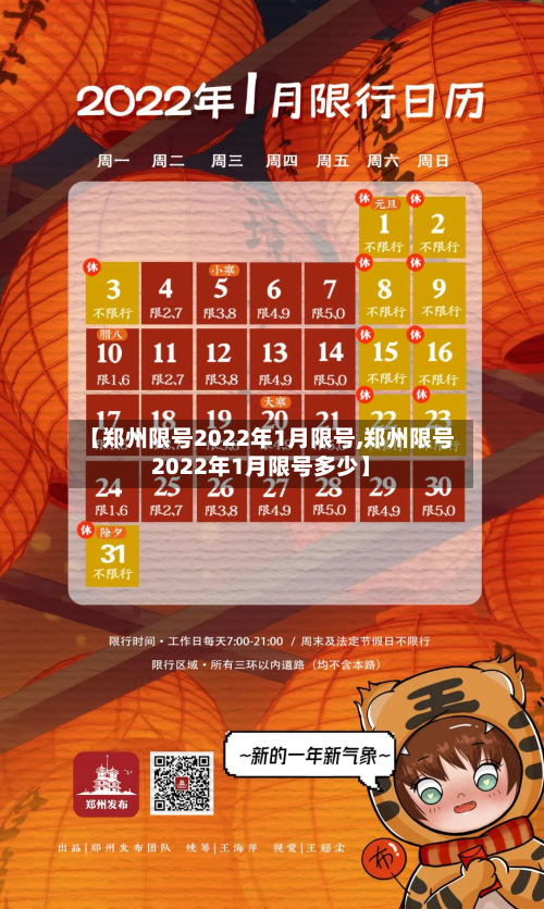 【郑州限号2022年1月限号,郑州限号2022年1月限号多少】-第3张图片