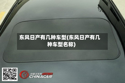 东风日产有几种车型(东风日产有几种车型名称)-第2张图片