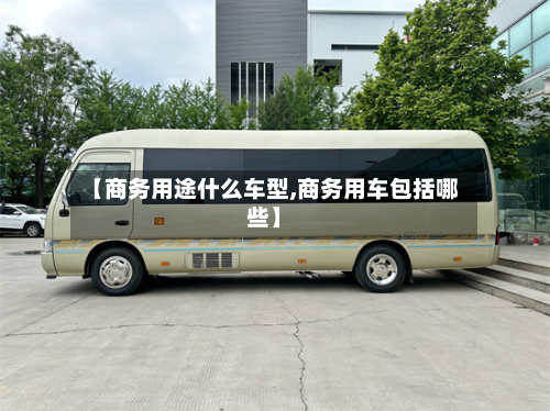 【商务用途什么车型,商务用车包括哪些】-第2张图片