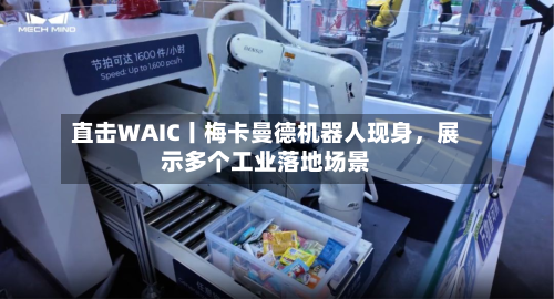 直击WAIC丨梅卡曼德机器人现身，展示多个工业落地场景-第3张图片