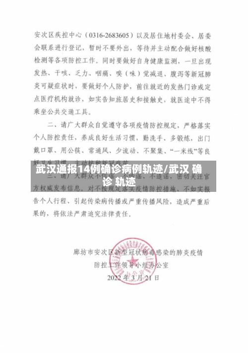 武汉通报14例确诊病例轨迹/武汉 确诊 轨迹