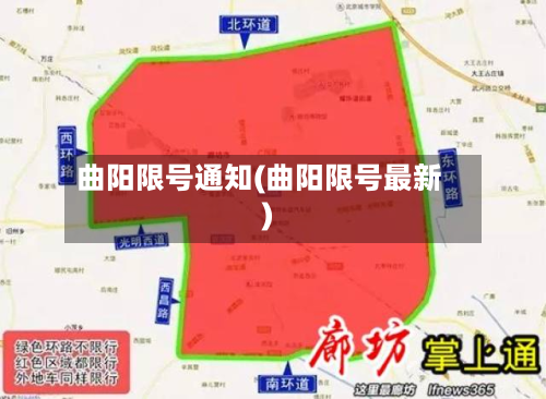 曲阳限号通知(曲阳限号最新)