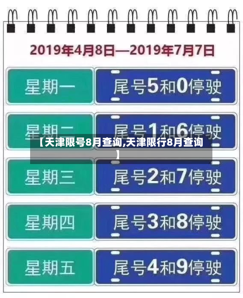 【天津限号8月查询,天津限行8月查询】-第2张图片