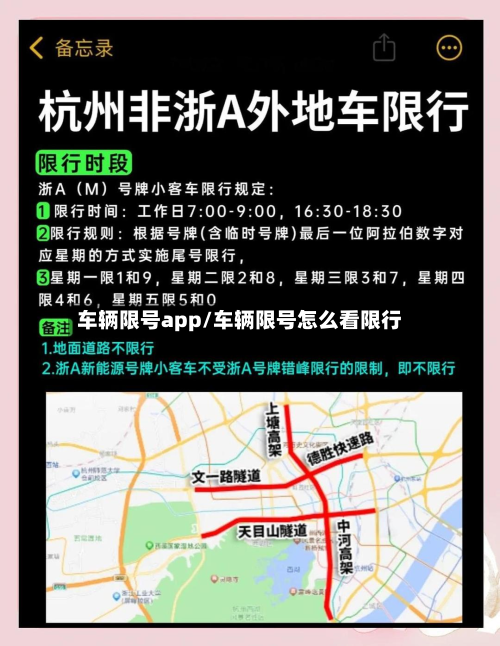车辆限号app/车辆限号怎么看限行