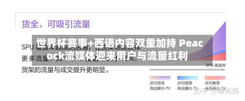 世界杯赛事+西语内容双重加持 Peacock流媒体迎来用户与流量红利-第2张图片