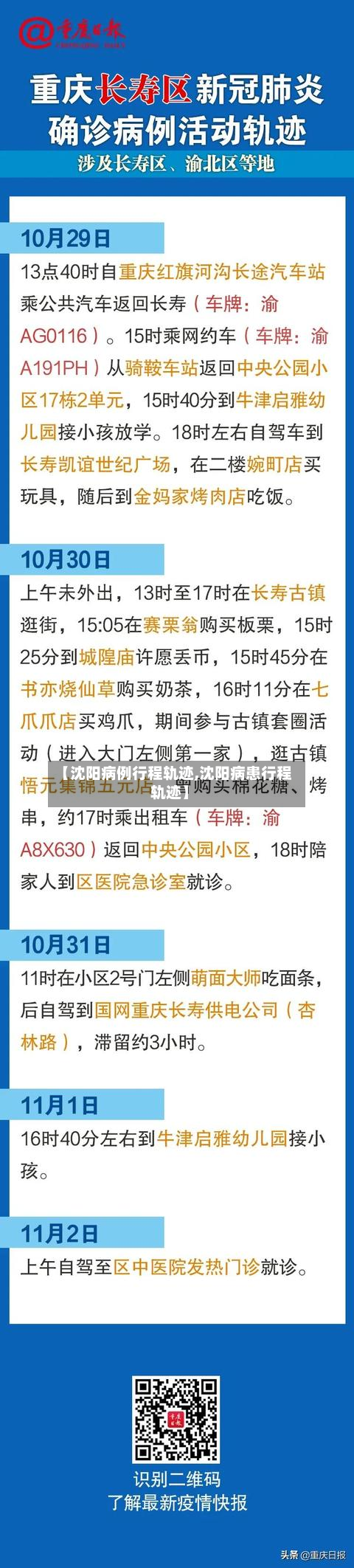 【沈阳病例行程轨迹,沈阳病患行程轨迹】-第2张图片