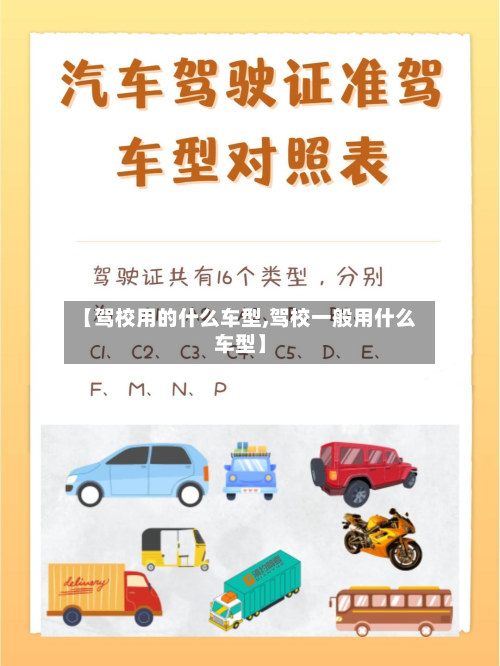 【驾校用的什么车型,驾校一般用什么车型】-第2张图片