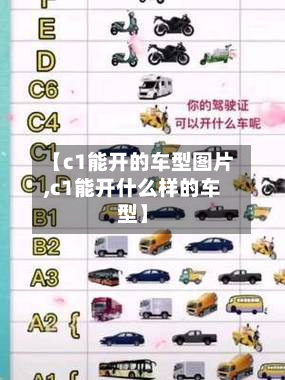 【c1能开的车型图片,c1能开什么样的车型】