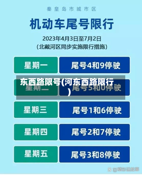 东西路限号(河东西路限行)-第3张图片