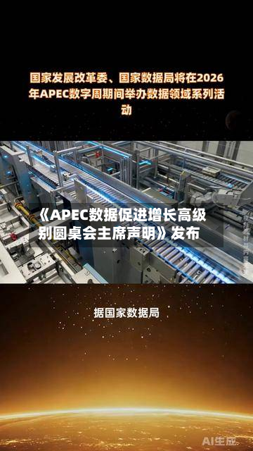 《APEC数据促进增长高级别圆桌会主席声明》发布-第3张图片