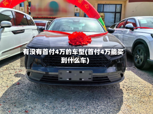 有没有首付4万的车型(首付4万能买到什么车)-第2张图片