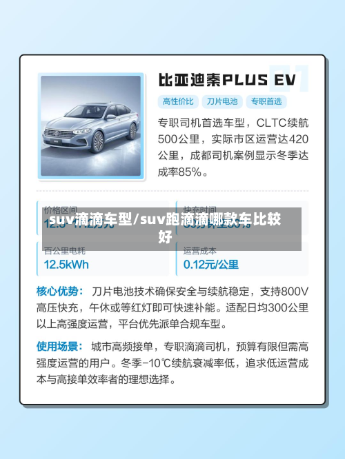 suv滴滴车型/suv跑滴滴哪款车比较好