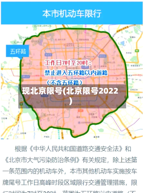 现北京限号(北京限号2022)